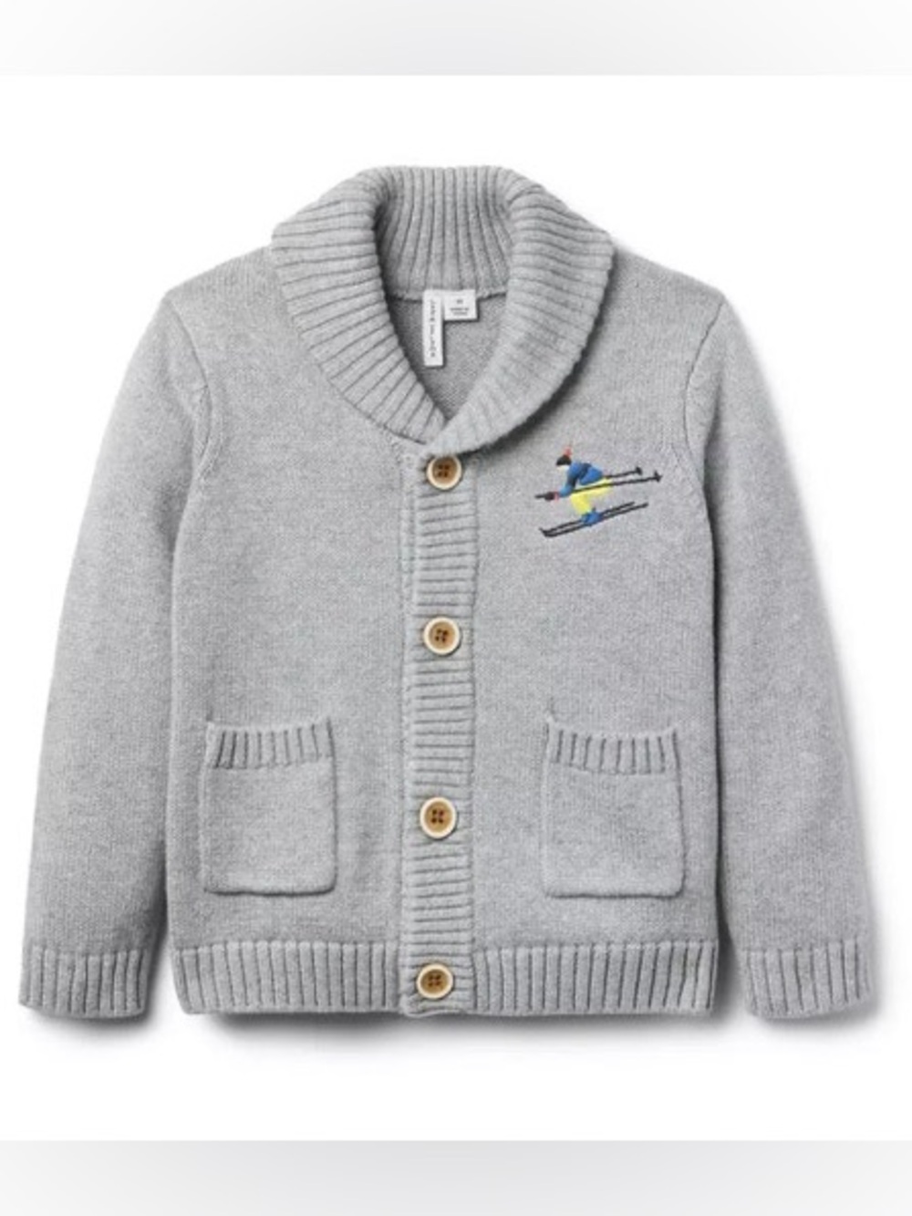 Janie and Jack Gray Malin X Janie And Jack Ski Cardigan (Size: 3T) NWT